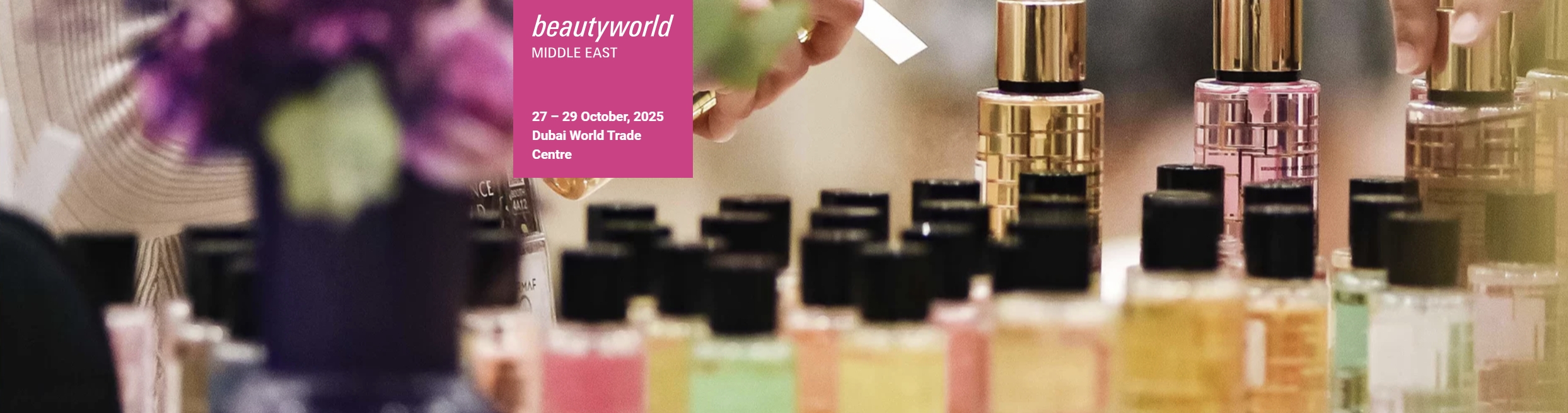 Welcome to Beautyworld Middle East, 27-29 Oct 2025